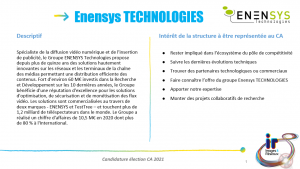 candidature enensys