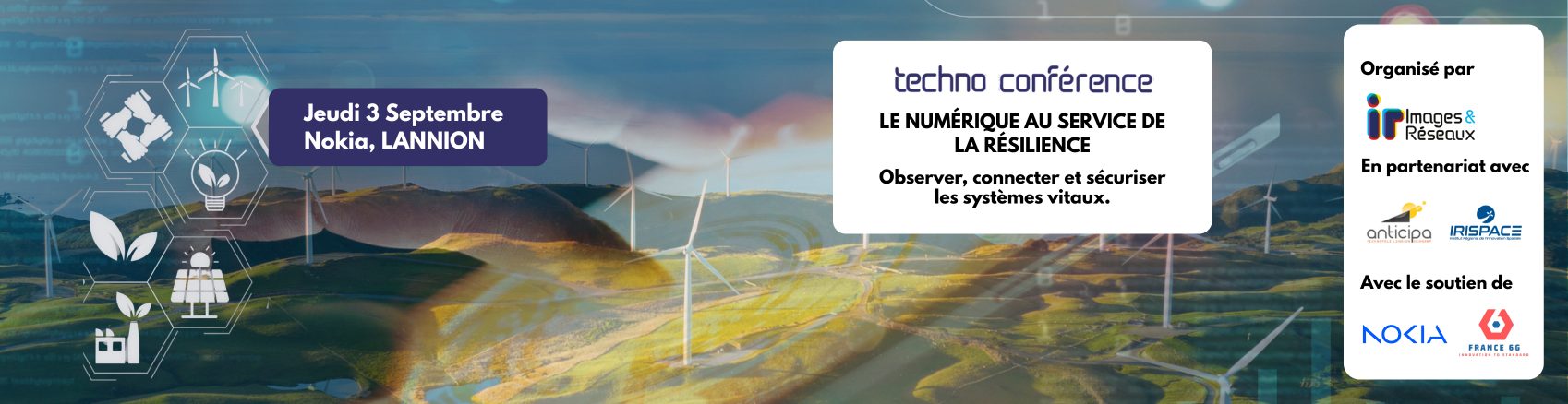 Techno conférence Numérique et Sécurité climatique, énergétique et alimentaire (1)